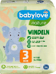 babylove nature nature Windeln Gr. 3 midi (4-9 kg)