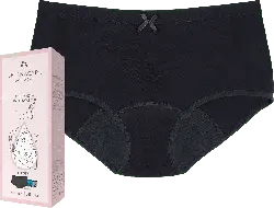 SELENACARE Periodenunterwäsche Teens Hipster schwarz, Gr. 158