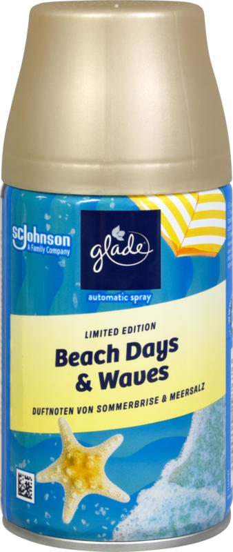 glade Automatic Spray Nachfüller Beach Days & Waves