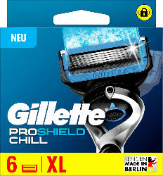 Gillette Fusion Proshield Chill Rasierklingen Vorteilspack XL