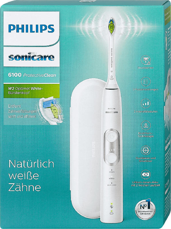 Philips sonicare 6100 Protective Clean elektrische Schallzahnbürste