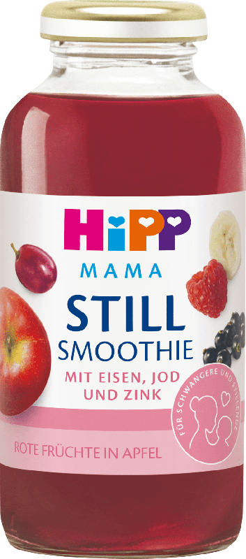 Hipp Mama Still Smoothie Rote Früchte in Apfel