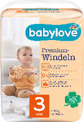 babylove Premium-Windeln Gr. 3 midi (4-9 kg)