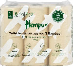 Hempur Toilettenpapier aus 100 % Bambus 3-lagig (6x220 Blatt)