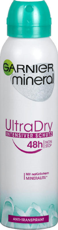 Garnier Mineral UltraDry Anti-Transpirant Deo Spray