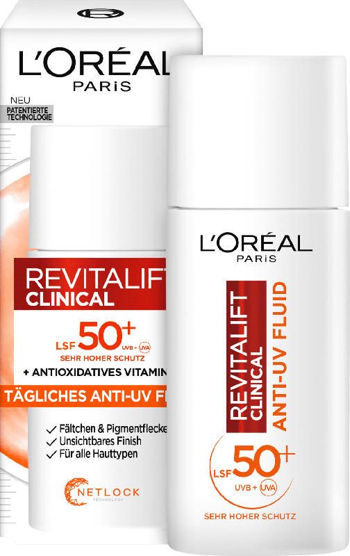 L'ORÉAL PARiS Revitalift Clinical Anti-UV Fluid LSF 50