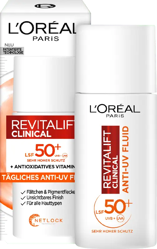 L'ORÉAL PARiS Revitalift Clinical Anti-UV Fluid LSF 50