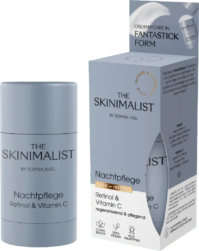 THE SKINIMALIST BY SOPHIA THIEL Nachtpflege Stick Intensive Gesichtscreme