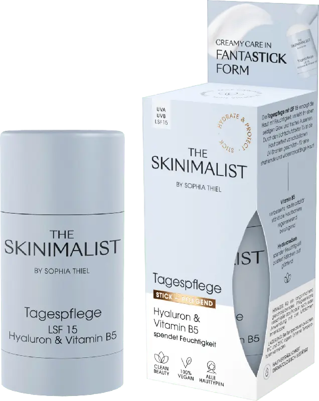 THE SKINIMALIST BY SOPHIA THIEL Tagespflege Stick Pflegend Gesichtscreme LSF 15
