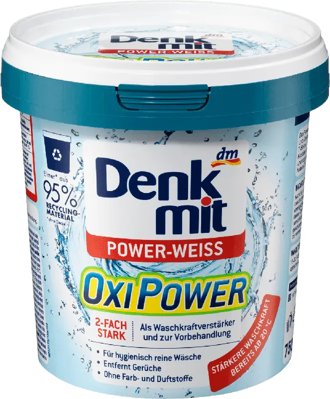 Denkmit Power-Weiß Fleckentferner Oxi Power