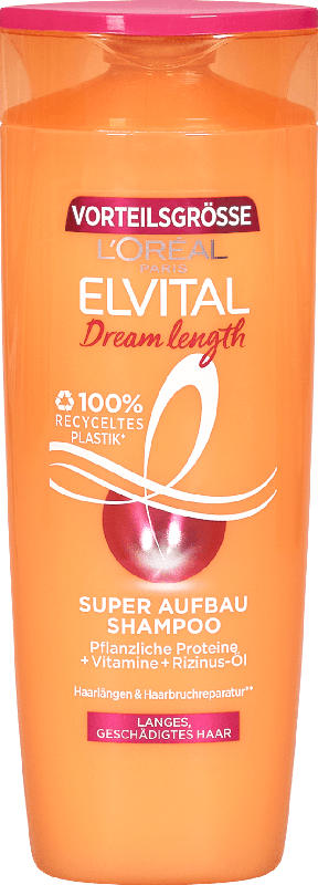 L'ORÉAL PARiS ELVITAL Dream Length Super Aufbau Shampoo Exklusiv-Größe