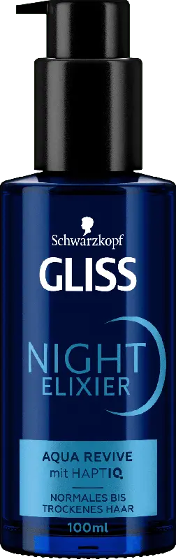 Schwarzkopf Gliss Kur Night Elixier Aqua Revive