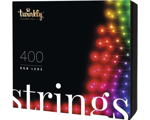 Twinkly LED Lichterkette 400er bunt inkl. App-Steuerung und WLAN