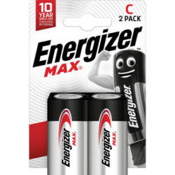 Energizer Batterie Max Baby (C), 2 Stk
