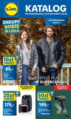 Pogląd gazetki "Katalog" ze sklepu Lidl ważnej od 25.09.2023