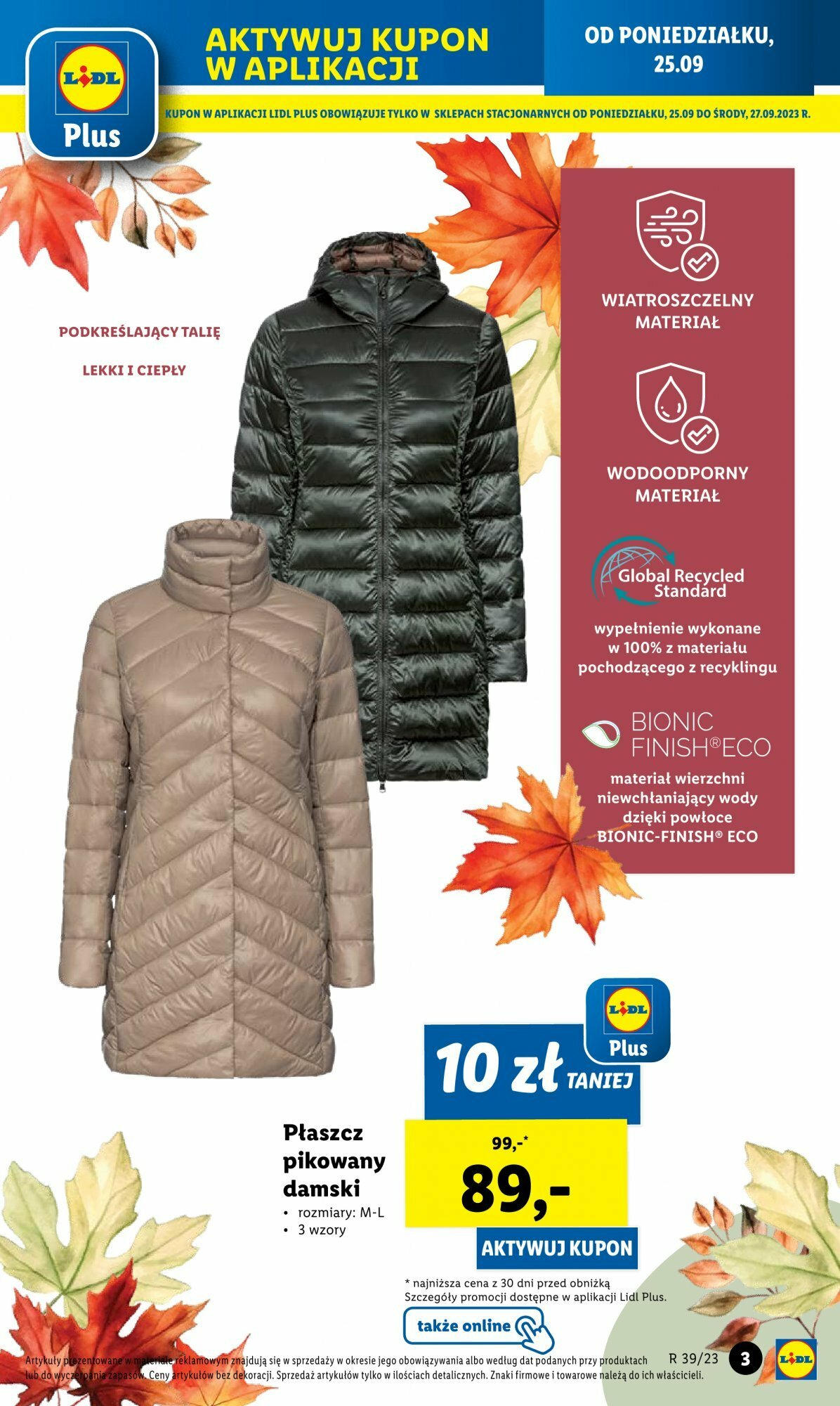 LIDL gazetka 25.09.2023 - 30.09.2023 | Aktualna od czwartku | Strona: 15 | Produkty: Kurtka LIDL gazetka (25.09.2023 - 30.09.2023) - Aktualna od czwartku | Strona: 15 | Produkty: Kurtka