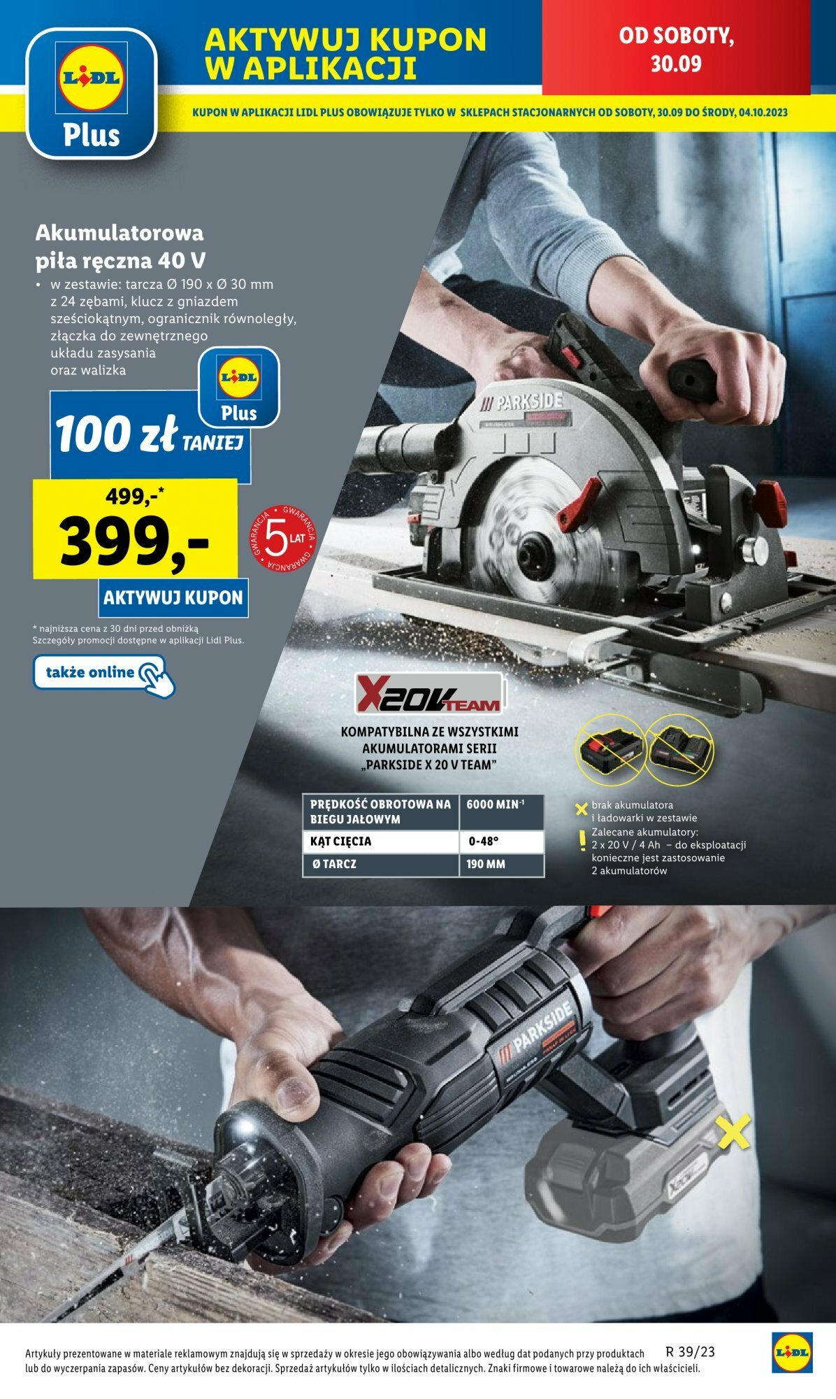 LIDL gazetka od soboty 30.09.2023 | Aktualna od czwartku | Strona: 17 | Produkty: Walizka LIDL gazetka (od soboty 30.09.2023) - Aktualna od czwartku | Strona: 17 | Produkty: Walizka