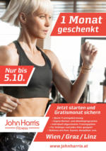 John Harris Fitness John Harris Fitness - Gratismonat sichern - bis 05.10.2023