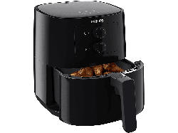 Philips HD9200/90 Essential Compact Heißluftfritteuse (4,1 l, 1400 Watt, Schwarz)