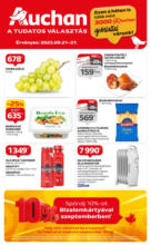 Auchan újság érvényessége 09.27.-ig