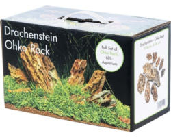 Aquariumdekoration-Set Drachenstein für 60 l Aquarium