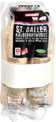 Bratwurst di vitello di San Gallo IGP Denner, 3 x 2 x 120 g