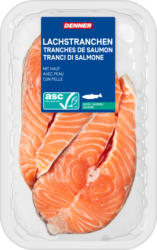 Tranci di salmone Denner, con pelle, Norvegia, 2 x 200 g