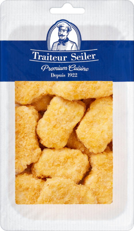 Traiteur Seiler Crunchy Chicken Nuggets, Brasilien, 500 g