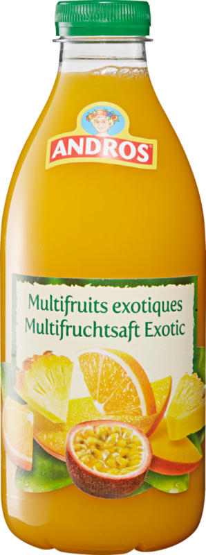 Jus de multifruits exotiques Andros, 1 litre