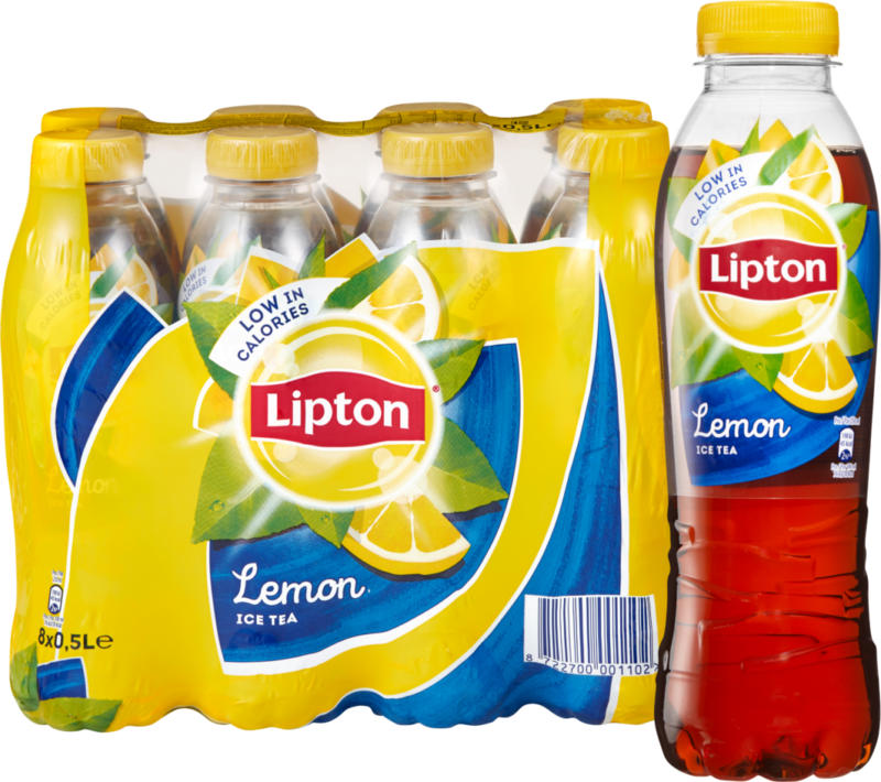 Lipton Ice Tea Lemon, 8 x 50 cl