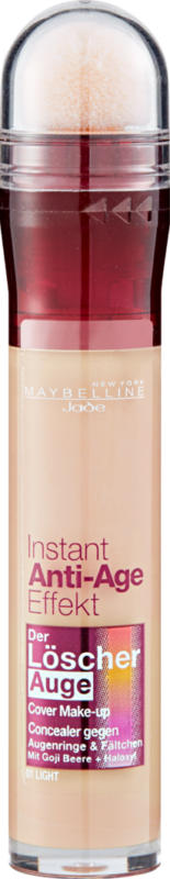 Maybelline NY Concealer Instant Anti-Age Effect, Yeux 01 Light, 1 Stück