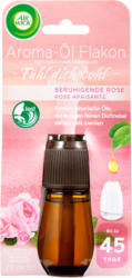 Flacon diffuseur de parfums aux huiles essentielles Rose apaisante Air Wick, Recharge, 20 ml