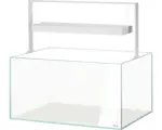 Hornbach Aquarium AQUAEL UltraScape 90 mit LED Beleuchtung ca. 243 l OPTI-Glas, Weißglas, ohne Unterschrank snow