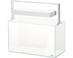 Aquarium AQUAEL UltraScape 60 mit LED Beleuchtung ca. 64 l OPTI Glas, Weißglas, ohne Unterschrank snow