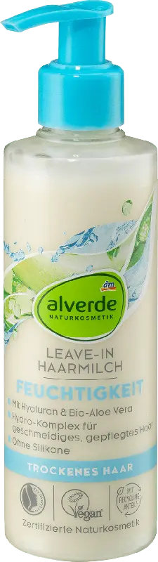 alverde NATURKOSMETIK Leave-in Haarmilch Feuchtigkeit