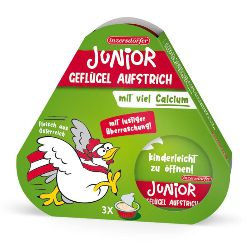 Inzersdorfer Geflügelaufstrich Junior 3er