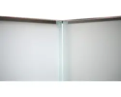 Glasscheibe VSG weiss für Pertura Pontos Glasgeländer 16x700x1000 mm