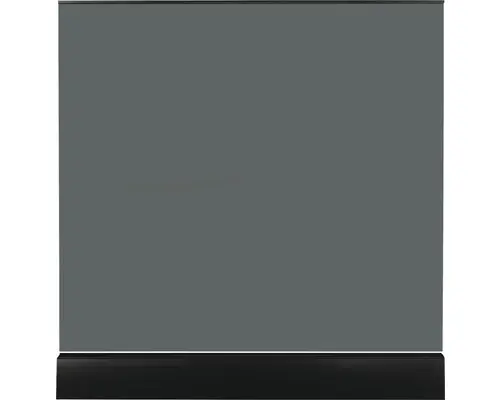 Geländerset Pertura Pontos Glasgeländer schwarz/ anthrazit für Bodenmontage B: 1m