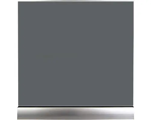 Geländerset Pertura Pontos Glasgeländer silber/anthrazit für Bodenmontage B: 1m