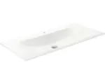 Hornbach Möbelwaschbecken Keuco X-Line 100,7x49,4 cm glänzend ohne Beschichtung