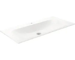 Möbelwaschbecken Keuco X-Line 100,7x49,4 cm glänzend ohne Beschichtung