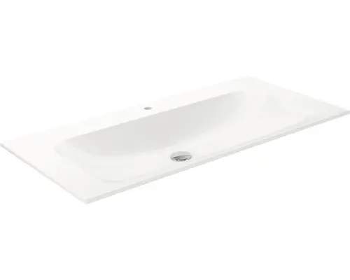Möbelwaschbecken Keuco X-Line 100,7x49,4 cm glänzend ohne Beschichtung