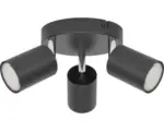 Hornbach Spot Eglo RECISO-E GU10 5 W 3-flammig IP 20 schwarz ( 74008 )