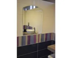 Flachspiegel Amirro Romance 75x60 cm mit Facette