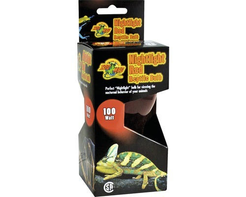 Nachtlampe ZOO MED Nightlight Red Reptile Bulb100 W