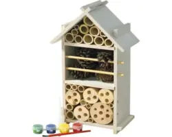 Insektenhotel-Bausatz für Kinder 16 x 9,5 x 28 cm