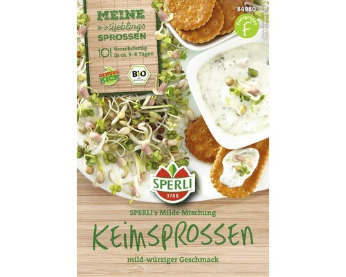 Keimsprossen Sperli Mild-Aroma-Mix Bio