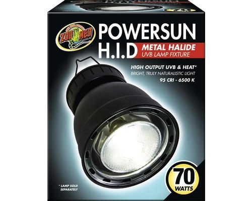 Lampenfassung Zoo Med Powersun H.I.D UVB Lamp Fixture 70 W