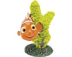 Aquariumdekoration Findet Dorie - Nemo mit Koralle grün mittel 6,5 cm