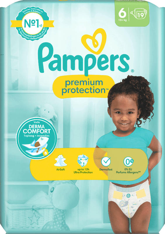Pampers premium protection Windeln Gr. 6 (13+ kg)